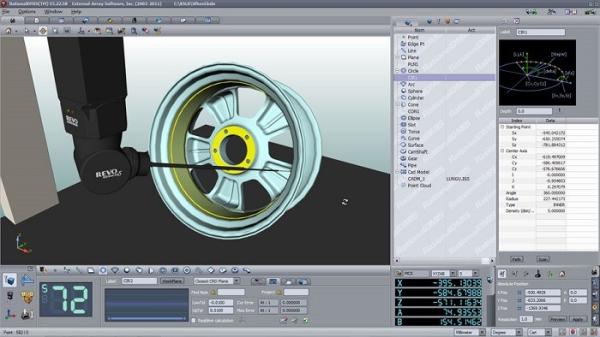 Cheap 3D Video Measurement Software / Measuring Software Revo 5 Axis Supported for sale