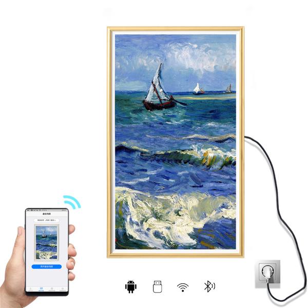 Cheap huge 49 Inch resolution 3840x2160 wifi cloud digital photo frame for sale