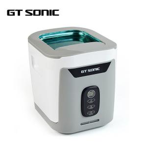 China Stainless Steel Ultrasonic Glasses Cleaner Transparent Lid Touch Panel on sale