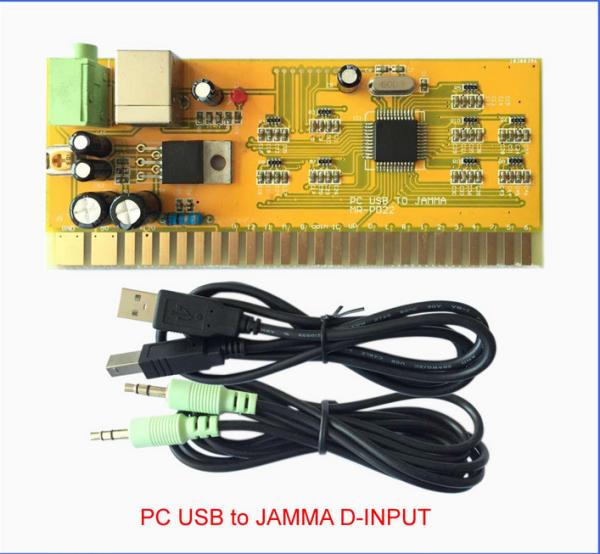 Cheap PC USB to JAMMA D-INPUT for sale