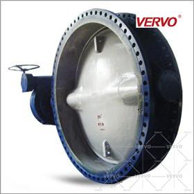 Best ​EN593 Double Flange A216 WCB Gearbox Operated Butterfly Valve PN6 RF API Std 609 Butterfly Valves 80 Butterfly Valve wholesale