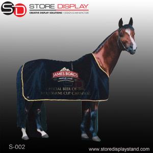 corrugated display standee for customize shape
