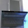 Cheap SS range hood with push button and telescopic duct for sale