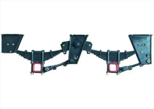 Best Slipper Spring Tandem Axle Suspension 26T 8mm German BPW ISO9001 wholesale