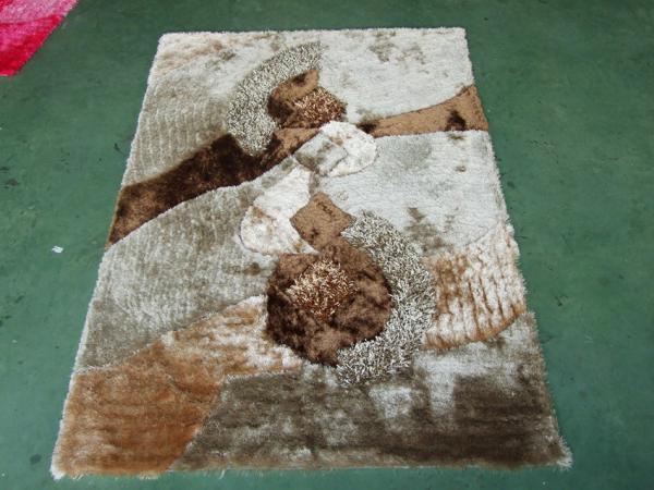 Cheap Noble Soft Structured Polyester Mixed Shaggy Carpet for sale