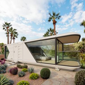 Mobile Capsule House Ultimate Business Solution Chinese-Style Container Houses For Hotels And Shops