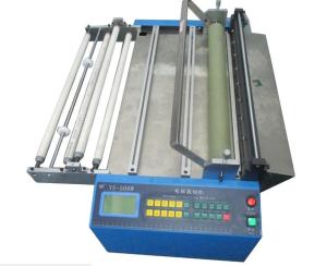 Automatic Plastic Film Cutting Machine ,  Plastic Sheet Cutting With English Language