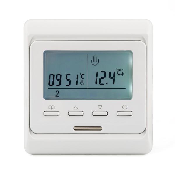 Cheap Weekly Programmable Room Thermostat Temperature Control LCD Display for sale