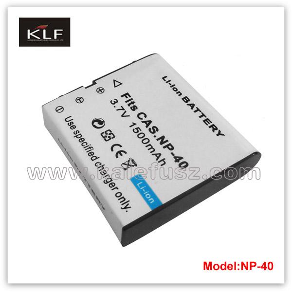 Cheap Camera Battery NP-40 For Casio for sale