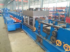 U Section Post Roll Forming Machinery Match With Guardrail With Punching Devices