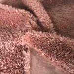 Best Teddy Bear Curly Sherpa Fleece Fabric 390gsm 188F 58'' 60'' wholesale