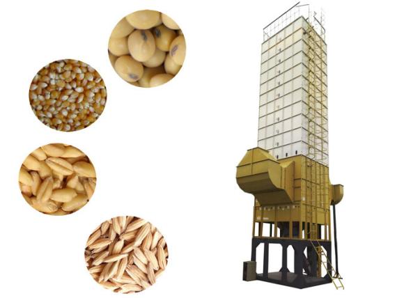 Cheap Low Temperature Batch Grain Dryer / Wheat Dryer Machine With Large Drying Area for sale