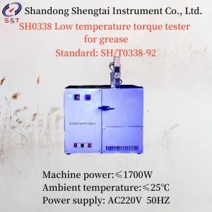 China LTT Low Temperature Torque Tester For Grease Machine Power ≤1700W on sale