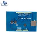 The 3.5-inch TFT LCD touch screen module is compatible with UNO and Mega2560,