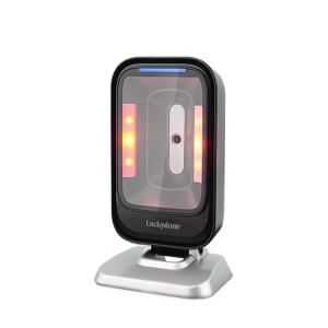 China General Purpose Hands Free Barcode Scanner ,Omnidirectional On Counter Barcode Scanner With Metal Stand on sale
