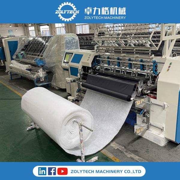 Cheap Automatic continuous comforter quilting machine multi-needle quilting machine quilting machine spare parts ZLT-YS-64 for sale