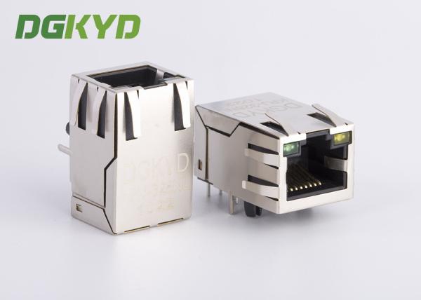 Cheap WIFI RJ45 Single Port Connector With Integrated Transformer For Internet Camera for sale