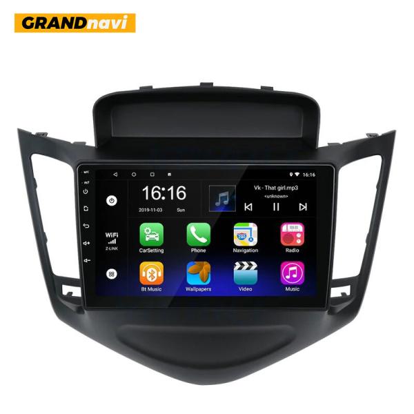 Cheap 2din LCD GPS Navigation Car Android Stereo Touch Screen Car DVD Player For Chevrolet Cruze for sale