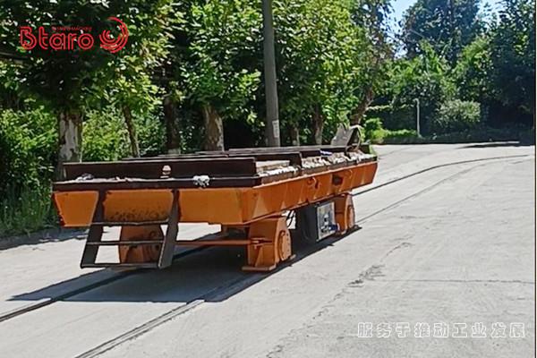Cheap 15tons Rail Transfer Cart Electric Material Handling Cart For Warehouse High Efficiency for sale