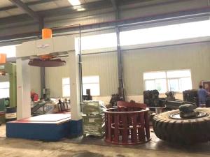 Best 380V Solid Tire Press Machine , 200T Tire Change Machine wholesale