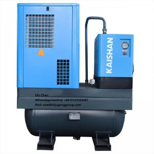 Best 7.5 Kw All In One Rotary Screw Air Compressor With Dryer And Tank 8bar 10bar 13 Bar wholesale
