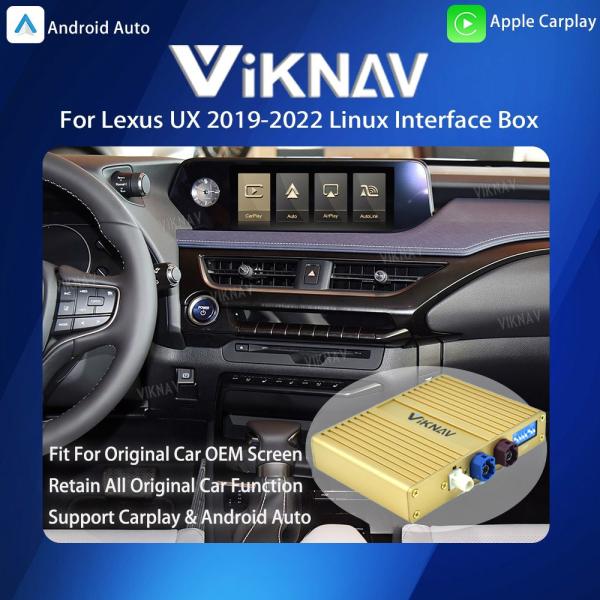Cheap Viknav Linux System For Lexus UX 2019-2022 Wireless Apple CarPlay Android Auto Only Support Original Car OEM Screen for sale