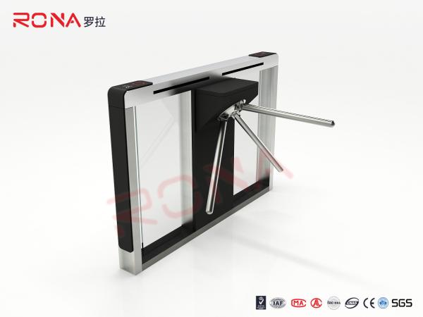Cheap Pedestrian Intelligent Security Tripod Turnstile Gate Access Control With LED Indicator for sale