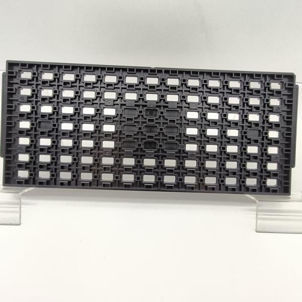 Cheap Custom Black Conductive ESD Component JEDEC Matrix Trays For IC Device Storage for sale