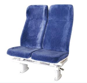 Comfortable Fabric / Plastic Bus Seats First Class Train Seat High Resistance