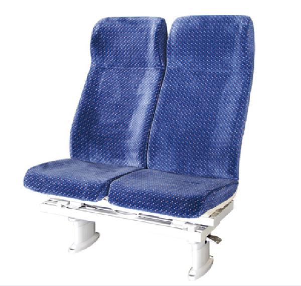 Cheap Comfortable Fabric / Plastic Bus Seats First Class Train Seat High Resistance for sale