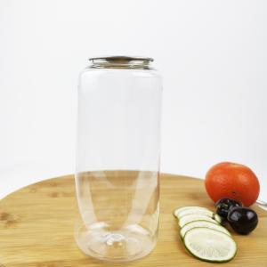 Best 700ml Clear Empty Container Bottles Can Lids Essential Oils Beverages wholesale