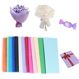 Multicolor 17g 22g Recyclable Tissue Paper For Packing Books Cosmetics