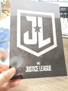 Custom PVC DC Justice League 3D Business Cards For Avertisement / Promotion
