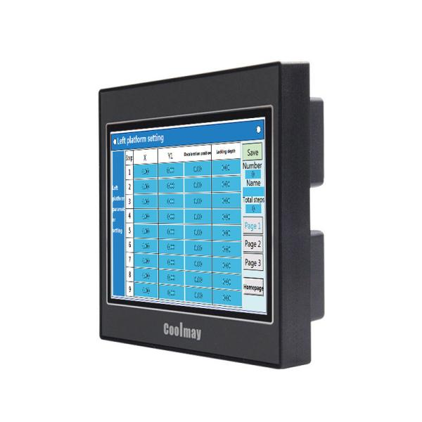 Cheap 3.7 Inch Human Machine Interface Control Module 32bit CPU 400/1 Contrast Ratio for sale