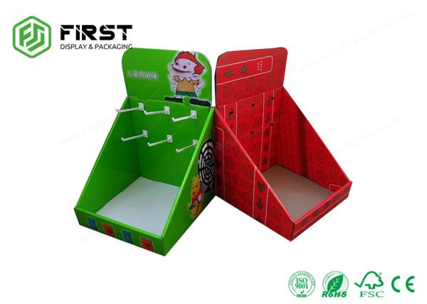 Recyclable Customized Color Printing PDQ Counter Cardboard Counter Table Top