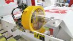 80pcs/min Bag On Roll Making Machine , Overlap Perforation Drawstring Garbage