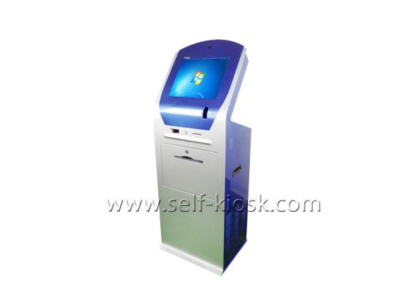 Cheap HR Department Self Service Printing Kiosk , Computer Kiosk With Printer for sale