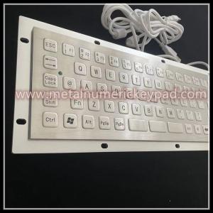China RoHS Metal Integrated Trackball Keyboard For Industrial Information Kiosk on sale