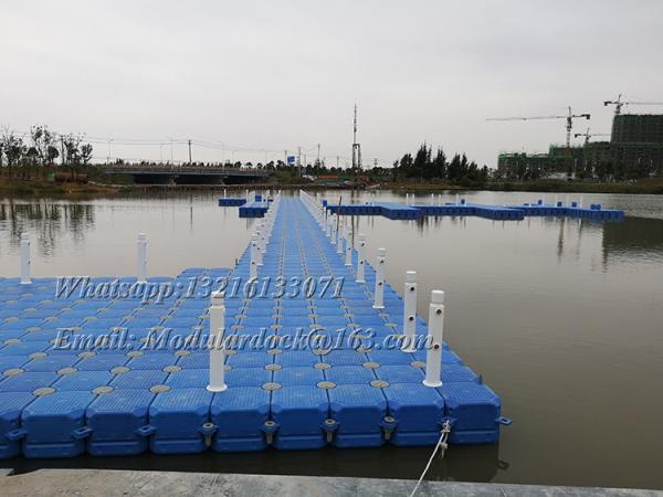 Cheap modular floating pontoon dock as floating bridge for sale