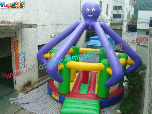 Cheap Kids Funny Inflatables Bouncy Castles , Inflatable Jumper House With CE / EN14960 for sale