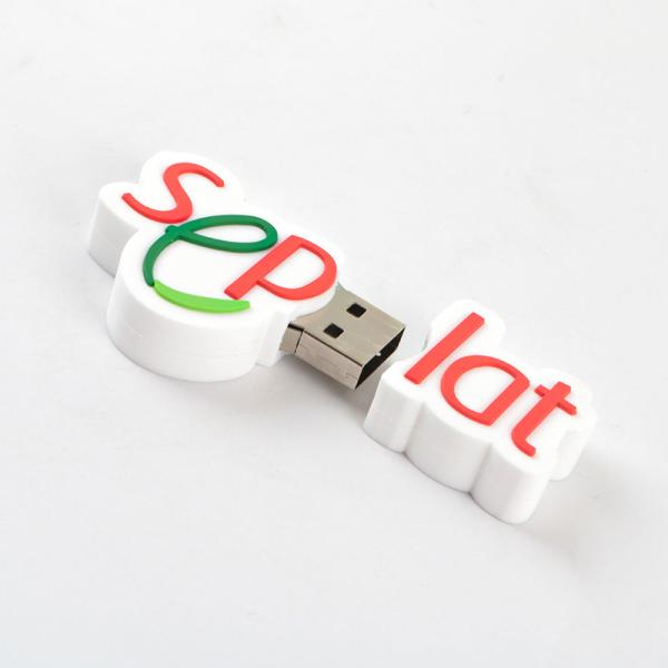 Cheap Open Mold Colors Custom USB Flash Drives with USB 2.0 Interface and Flash Memory for sale