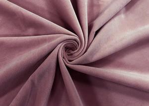 Best 230GSM Soft Plush Toy Fabric / Dark Pink Stuffed Toy Fabric 160cm Width wholesale