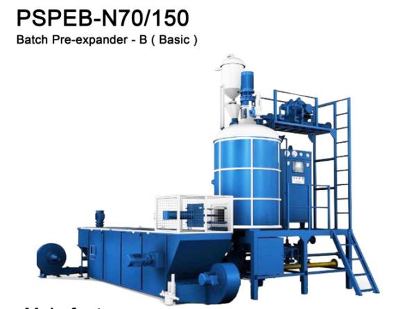Cheap Batch Pre Expander Foam Beads Maker Machine Eps Bean Manufactural Preexpander Factory for sale