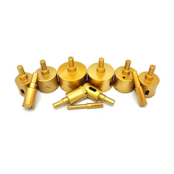 Cheap 5-100mm Triangle Shank Triangle Shank Drill Bit Vacuum Brazed for sale