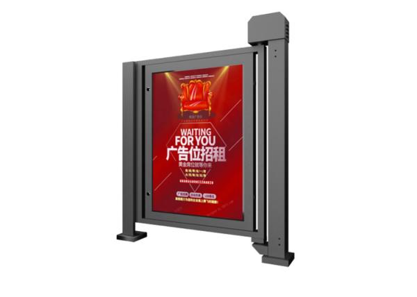 Cheap 180 Degree Opening Pedestrian Barrier Gate Crowd Control DC24V for sale