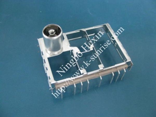 Cheap iec connector with shielding case for sale
