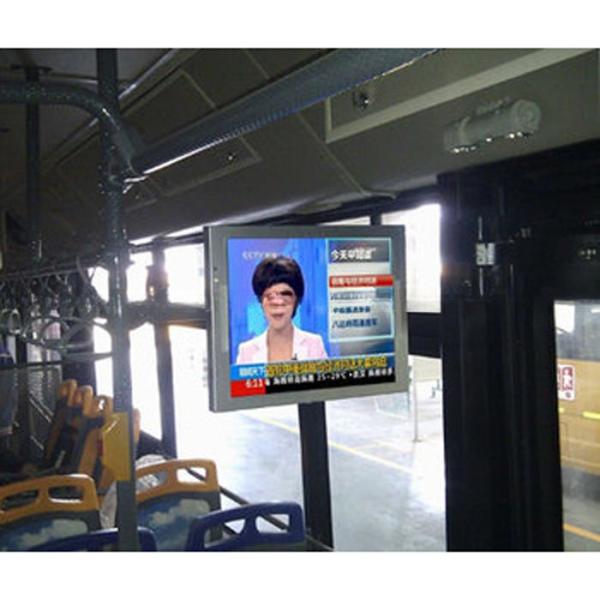 Cheap 27 Inch LCD Bus Monitor Digital Loop Video AD Player TV With VGA HDMI AV Input Including Bracket for sale