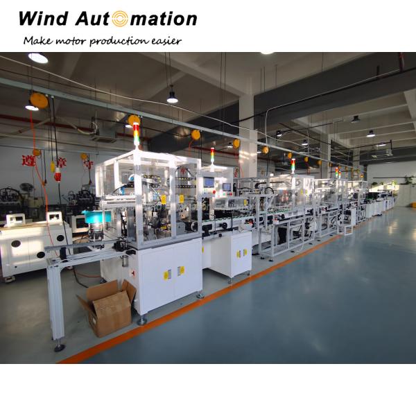 Cheap Electrical Motor Armature Winding Machine DC Motor Rotor Assembly Line for sale