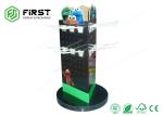 Custom CDU Recyclable Retail Cardboard Counter Stand Table Display With Pegs