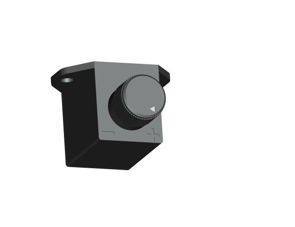 Cheap WLC20002 Customized Remote Control Potentiometer Box Used For Car Amplifier for sale